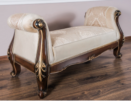 Оттоманка Джоконда с двумя подлокотниками, корень дуба Оттоманка Джоконда с двумя подлокотниками, корень дуба