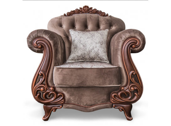 Кресло Афина, декор караваджо в Набережных Челнах