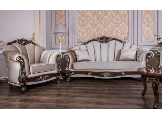 Комплект мягкой мебели МАРСЕЛЛА, корень дуба в Набережных Челнах