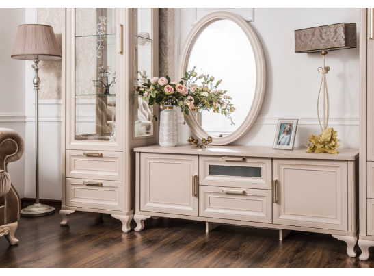 Тумба ТВ Мокко, бежевый