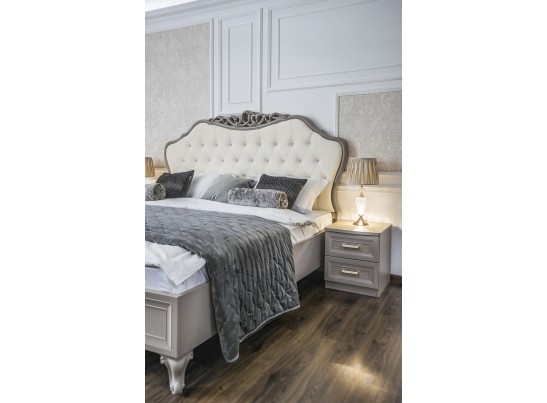 Тумба МОККО, серый камень