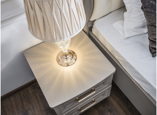 Тумба МОККО, серый камень