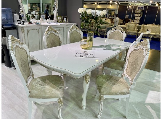 Стул Натали, белый глянец