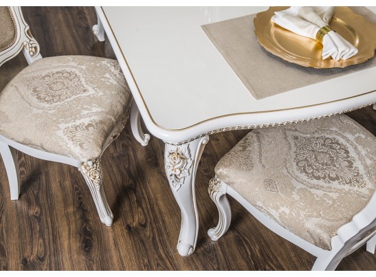 Стул Натали, белый глянец