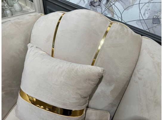 Кресло Лара, бежевый золото в Набережных Челнах