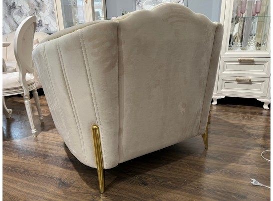 Кресло Лара, бежевый золото в Набережных Челнах