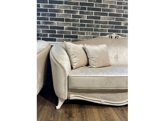 Диван Мокко угловой 2-У-1 , бежевый в Набережных Челнах