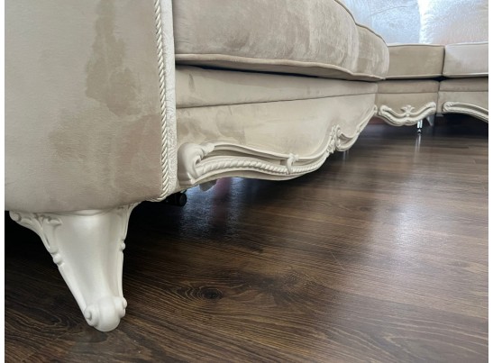 Диван Мокко угловой 2-У-1 , бежевый в Набережных Челнах