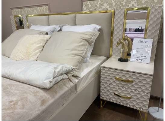 Спальня LARA 4-ств 1.6, бежевый золото в Набережных Челнах