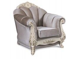 Кресло МАРСЕЛЛА, крем глянец