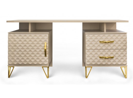 Туалетный столик LARA, бежевый глянец в Набережных Челнах