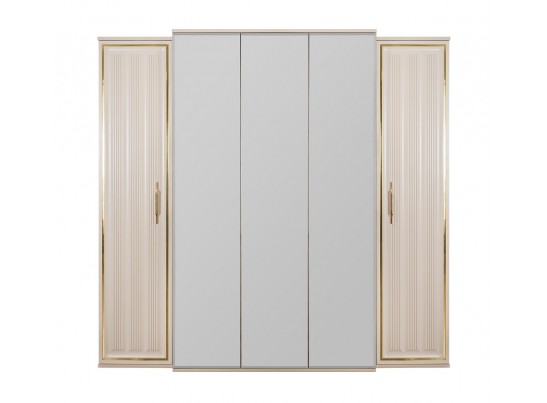 Шкаф 5-ти дверный ЗАМИРА, бежевый в Набережных Челнах