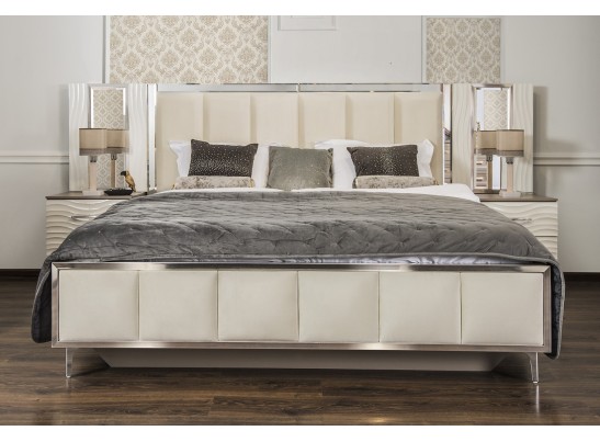 Зеркало GRAVITA для прикроватной тумбы, белый глянец в Набережных Челнах