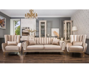 Кресло ЗАМИРА, бежевый