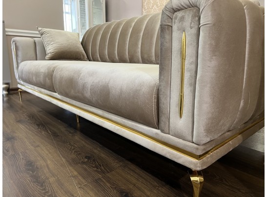 Комплект мягкой мебели ЗАМИРА, бежевый в Набережных Челнах