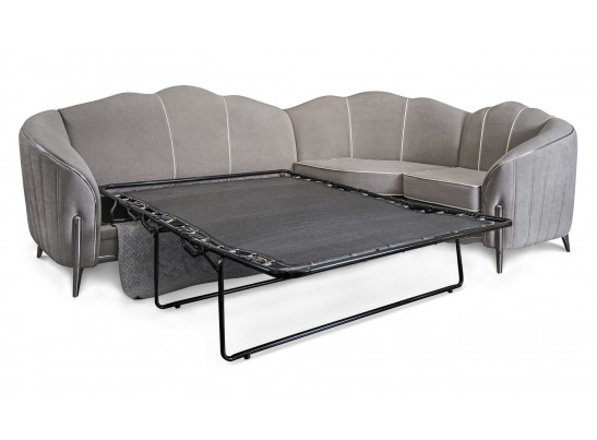 Диван GRAVITA угловой 3-У-1, серый серебро в Набережных Челнах