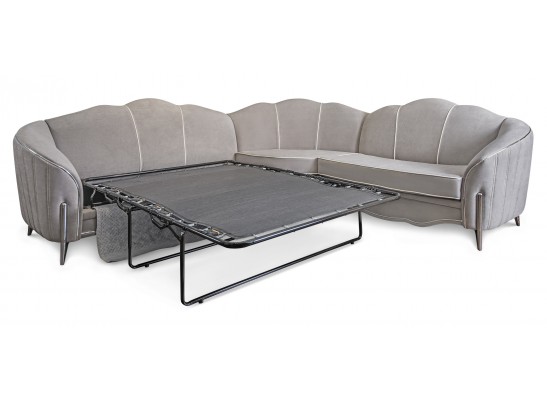 Диван GRAVITA угловой 3-У-2, серый серебро в Набережных Челнах