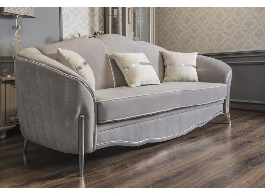 Комплект мягкой мебели GRAVITA, серый серебро в Набережных Челнах