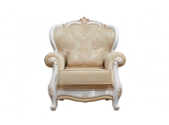 Кресло Натали, белый глянец в Набережных Челнах