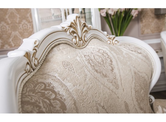 Кресло Натали, белый глянец в Набережных Челнах