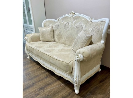 Комплект мягкой мебели Натали, белый глянец в Набережных Челнах