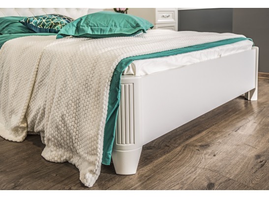 Кровать Мишель 120, белый матовый в Набережных Челнах