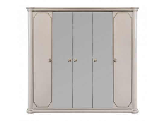 Шкаф 5-ти дверный Лали, бежевый в Набережных Челнах