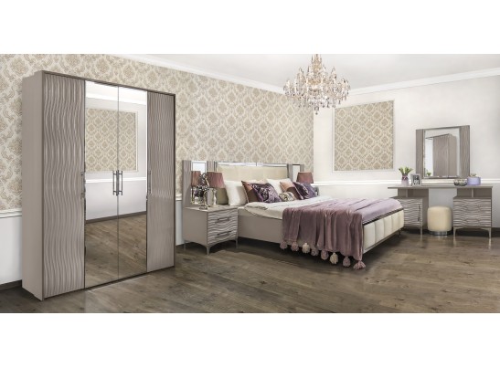 Кровать 180X200 Гравита, серый камень глянец в Набережных Челнах