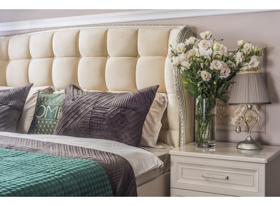 Кровать НОННА 1.8, мокко глянец в Набережных Челнах