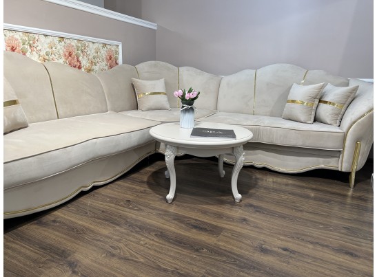 Столик круглый Мокко, бежевый в Набережных Челнах