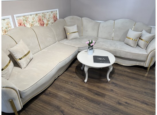 Столик круглый Мокко, бежевый в Набережных Челнах