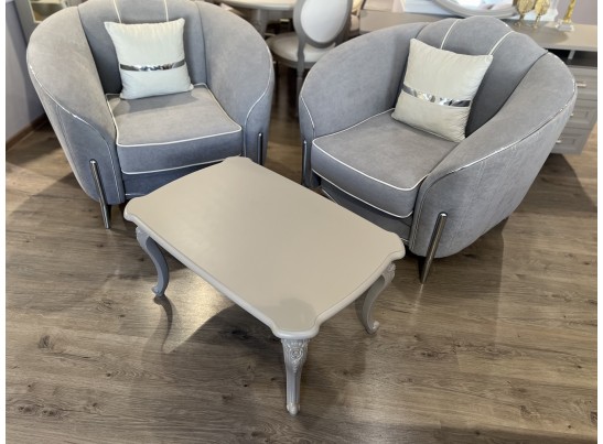 Столик прямоугольный Мокко, серый камень в Набережных Челнах