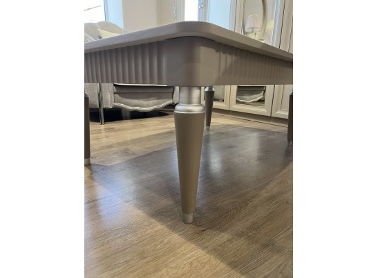 Столик прямоугольный Гравита, серый камень