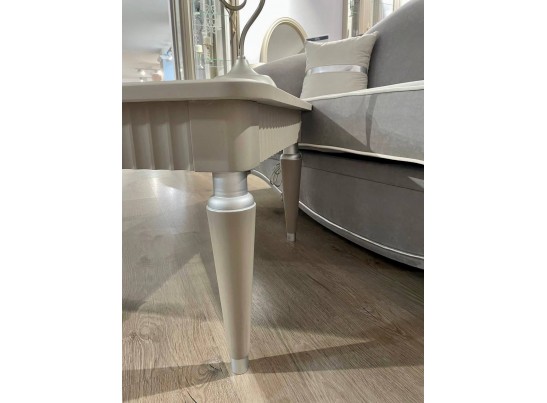 Столик прямоугольный Гравита, серый камень