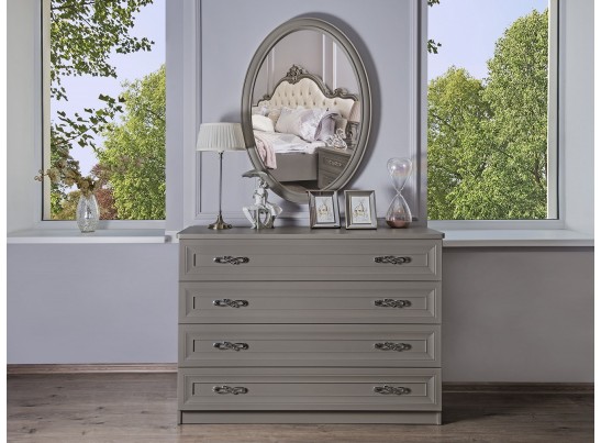 Спальня Мишель Лайт 5-ств серый камень