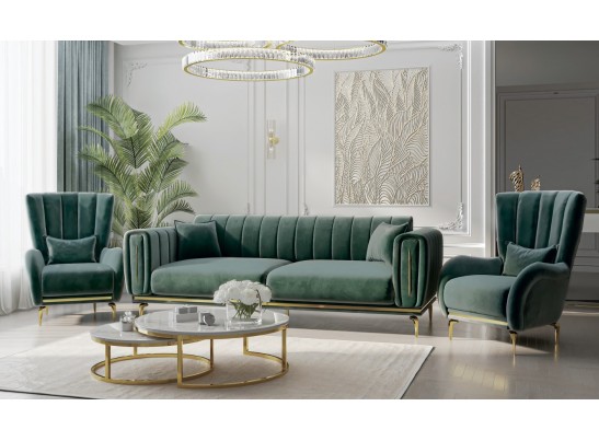 Кресло Замира оливковый