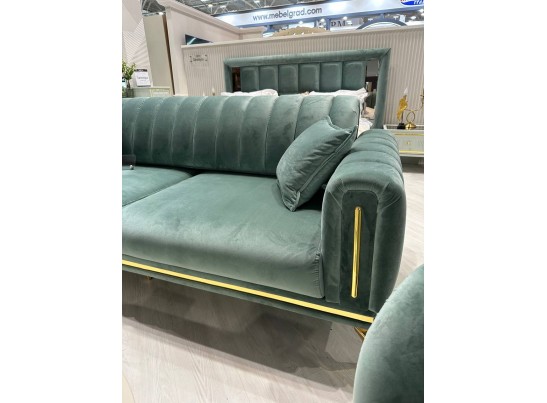 Диван Замира оливковый