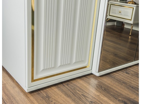 Шкаф Замира 5-дверный оливковый в Набережных Челнах