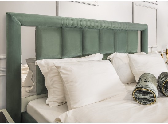 Кровать Замира 160x200 см оливковый в Набережных Челнах