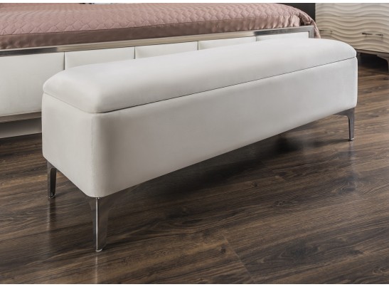 Банкетка GRAVITA белый глянец в Набережных Челнах