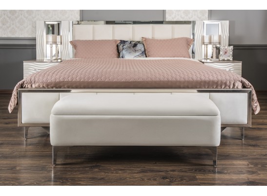 Банкетка GRAVITA белый глянец в Набережных Челнах