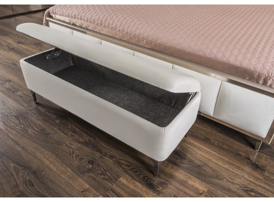 Банкетка GRAVITA белый глянец в Набережных Челнах