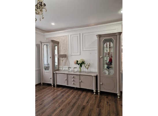 Гостиная Лали 1+тв+1 серый камень в Набережных Челнах