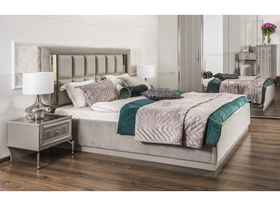 Кровать Замира 160x200 см серый камень в Набережных Челнах