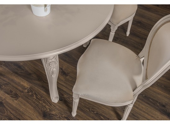 Стол Мокко круглый бежевый в Набережных Челнах