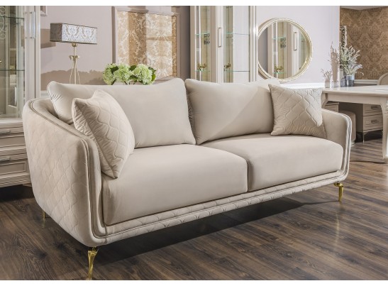 Диван Нонна 3х местный мокко в Набережных Челнах