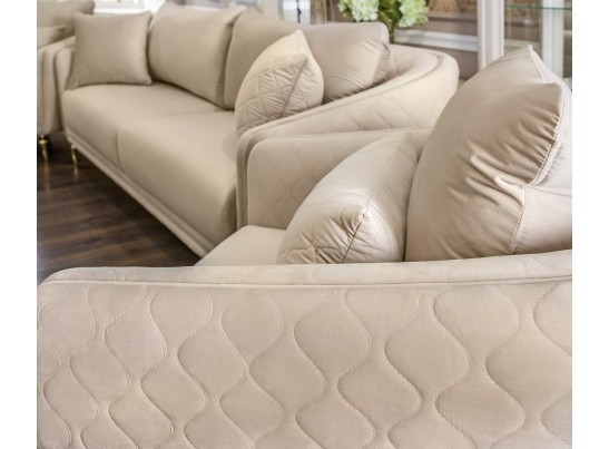 Диван Нонна 3х местный мокко в Набережных Челнах