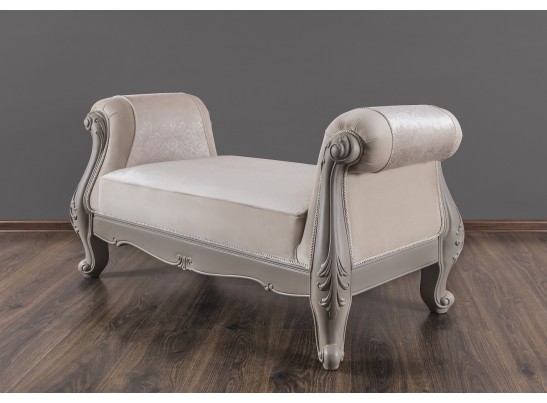 Оттоманка Мокко с двумя подлокотниками серый камень в Набережных Челнах