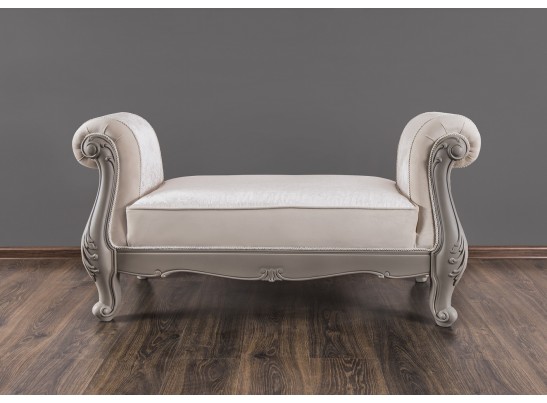 Оттоманка Мокко с двумя подлокотниками серый камень в Набережных Челнах