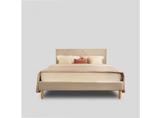 Кровать Eva 140х200 бежевый в Набережных Челнах